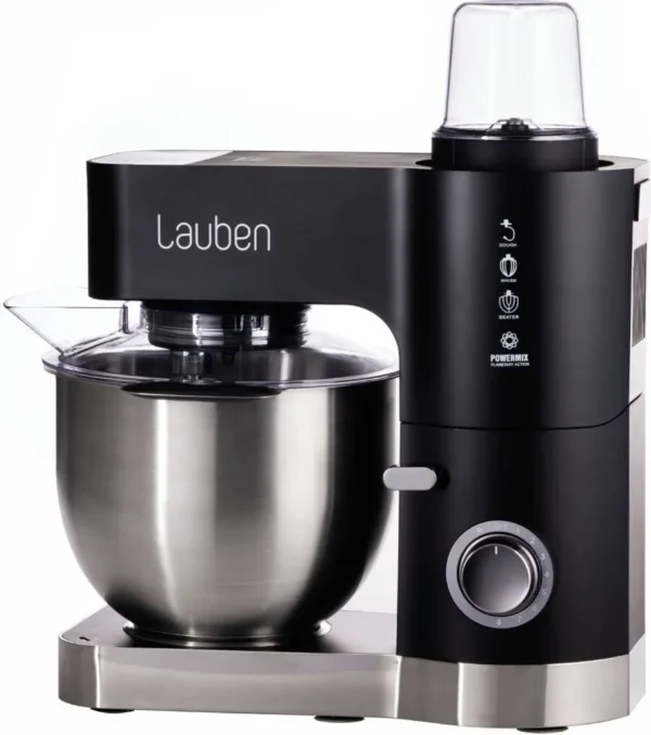 Lauben Kitchen Machine 1200BC, Küchenmaschine, planetarische Rührbewegung, 1200 W Leistung, Kupfermotor, Edelstahlschüssel mit 5,5 l Inhalt, Kochbuch – Image 10